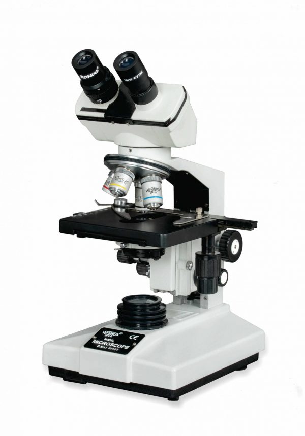 BINOCULAR MICROSCOPE WITH LED LIGHT SOURCE | Weswox Scientific Industries